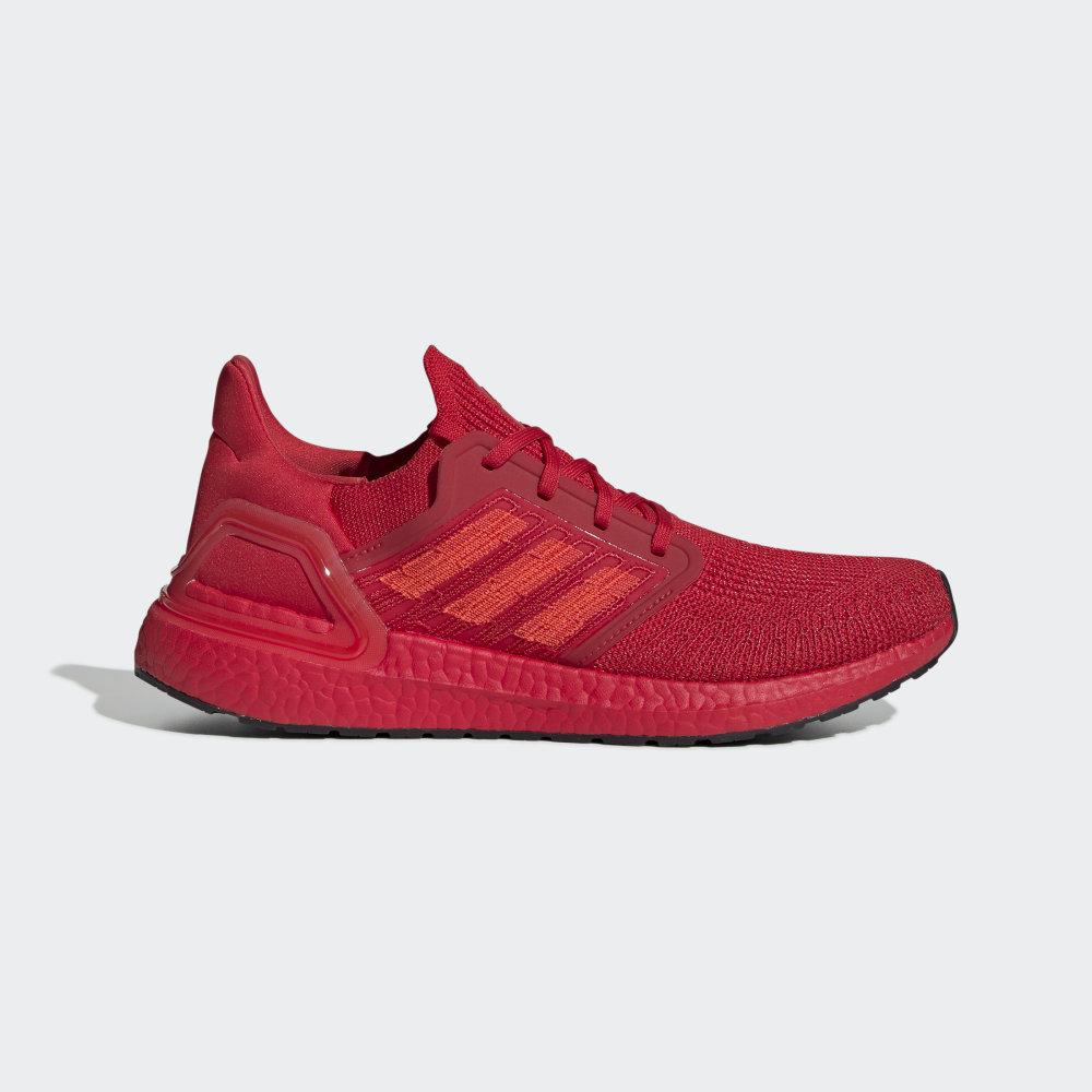 Adidas Men's Ultraboost 20 Running Shoes Deep Red Ireland EG0700